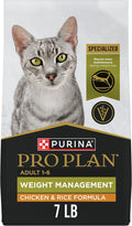 Purina Pro Plan Weight Management Chicken and Rice Adult Formula Dry Cat Food