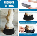 12 Pack Horse Hoof Tape — Cotton, Self-Adhesive & Breathable Hoof Wrap for Wound Care, Hoof Packing&Laminitis Relief, Ex