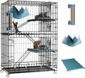 STILLCOVE 4-Tier Cat Cage Indoor, with Cushions & Hammock & Scratching Post