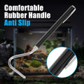 AQUANEAT Reptile Snake Hook, 26inch Extendable Stainless Steel Snake Stick with Non-Slip Handle