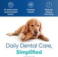 Virbac C.E.T.® Enzymatic Oral Hygiene Chews for Dogs, Large - Plaque & Tartar Control - Single Layer Beefhide with Exclusive Dual-Enzyme System & Tasty Chicken Flavor - Easy to Give Dog Dental Chew