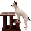 Furhaven Steady Paws Multi-Step Pet Stairs for High Beds & Sofas