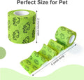 6 Rolls Quibra Vet Wrap,Self Adhesive Bandage Wrap,Stop Licking Wound Care