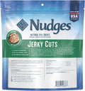 Blue Buffalo Nudges Chicken Jerky Bites Natural Dog Treats, Tender & Meaty Dog Snacks, Healthy Reward or Training Treat, Made in the USA with Real Chicken, No Artificial Preservatives, 16 oz.
