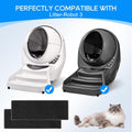 Activated Carbon Filters for Cat Litter Box 3, Filter Replacement for LR 3