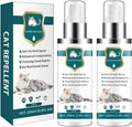 Advanced Cat Deterrent Spray, Natural Formula Cat Repellent Indoor and Outdoor, Strengthened Cat Scratch Deterrent for F