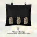 2PCS Rabbit Hay Feeder,3 Hole Hay Bag for Rabbits, Washable Hanging Small Animal Feeder for Guinea Pig Bunny Chinchillas