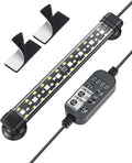 Pawfly 5 W Aquarium LED Light 8 Inch 24/7 Fish Tank Light with Full Spectrum Brilliant White Blue Red Green Lights Multi