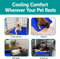 Arf Pets Dog Cooling Mat - Solid Gel Self-Cool Pad | Durable & Non-Toxic