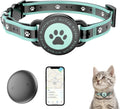 Bluetooth Cat Tracker Collar, iOS & Android, No Monthly Fee Green 1P