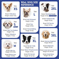 ASENKU Dog Winter Coat, Fleece Doggie Jacket Plaid Reversible Vest Waterproof Windproof Cold Weather Clothes for Small Medium Large Dogs (Red, XL)