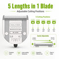 5 in 1 Replacement Blade Compatible with WAHL Bravura Chromado Creativa