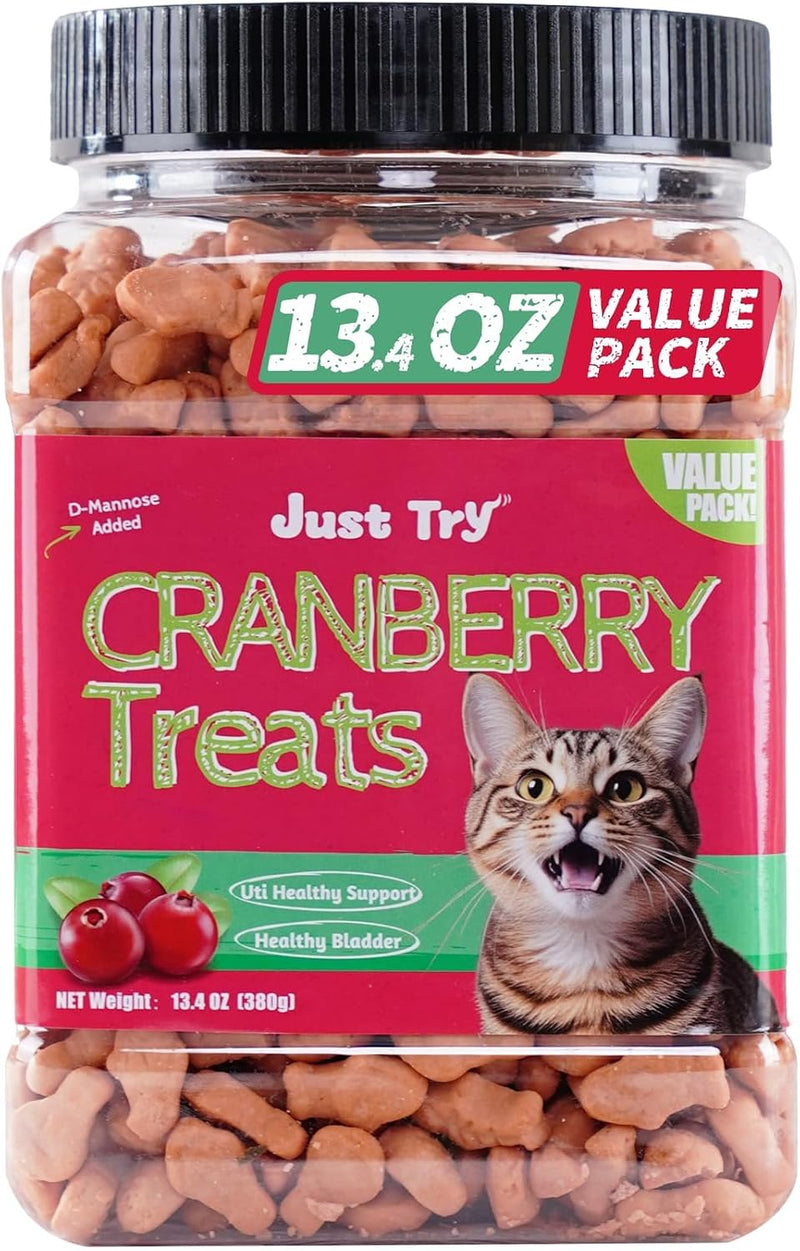 Just Try 13.4 OZ Urinary Tract Health Cat Treats for Indoor Cats