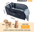 Collapsible car Travel seat, Suitable for Small Dogs up to 11 lbs