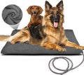 PETNF Outdoor Heated Pet Bed with Waterproof Cover,Pet Heating Pads for Dog,Soft Electric Blanket Auto Temperature Contr