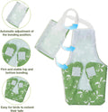HJZHII 4 Pcs Bird Diaper, Parrot Diapers with Waterproof Inner Reusable Flight Suit Cute Soft Bird Diaper Clothes for Parakeets Cockatiel Canary Monk Parakeet (L)