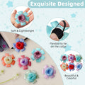 UBQUBQ 6Pcs Dog Collar Accessories, Floral Charms Decorations for Cats and Dogs