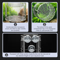 Floating Acrylic Breeder Box for Fish Tank - Aquarium Isolation Separator Hatchery Incubator for Guppy, Betta, Clownfish