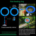 11.8 Inch Shrimp Feeding Tube with Shrimp Feeding Dish，Shrimp Feeding Bowl with Suction Cup，Feeding Tube Cleaning Brush，