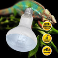 Reptile Heat Lamp Bulbs 100W 2 Pack,Day and Night Infrared Basking Spot Heating Light Combo,UVA Heat Lamp Bulb for Repti