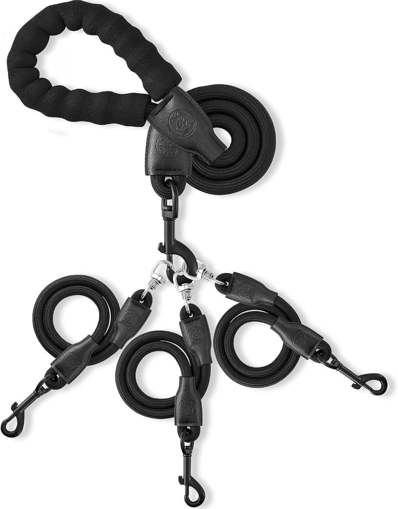 Heavy Duty 3 in 1 Dog Leash, 360 Swivel No Tangle No Pull Climbing Rope Leash Control for Small Medium and Large Dogs fo