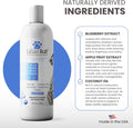 Lillian Ruff PRO Formula Berry Blue Brightening Dog Conditioner - Professional Whitening Conditioner Hydrate Dry Skin, Soften, Detangle, Restore Shine - Provitamin B5, USA Made 16oz