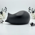 Comemori Sleeping cat Funeral urn, Black