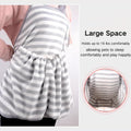 Ferret Sling Carrier - Fleece Small Pet Carrier Bag Soft Breathable Hands Free Shoulder Front Chest Apron Bonding Pouch 