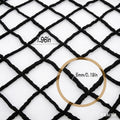 Black Dog Playpen Cover Net with Metal Fixing Buckle 6.7 * 6.7FT Prevent Small Dogs from Jumping Out of the Playpen (Cov