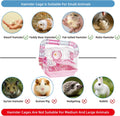 Hamster Cages, A Wire Rat Cage with a Large Space for Dwarf Hamsters, Guinea Pig, Gerbils, Mouse or Other Small Animal C