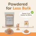 BONITOPPER Cat Food Topper, 100% Bonito Flake Powder, Made in Japan, 4 oz