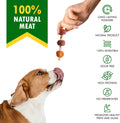 Beloved Pets Dog Treats Rawhide Kabobs with Duck & Chicken Human Grade Meat 10.6 Oz - All Natural & Dried Snacks - Grain Free Long Lasting Chews for Large & Small Dogs - Best Sticks for Training