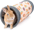 Niteangel Guinea Pig Tubes & Tunnels for Dwarf Rabbits Bunny Guinea Pigs and Other Small Animals