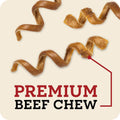 Redbarn Premium Bully Spring for Dogs, 4-6", 3 Count – All-Natural Slow Roasted Single Ingredient Beef Pizzle Pet Chews - Highly Digestible Rawhide Alternative and Long Lasting Spiral Sticks