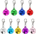 9 Pcs Bell for Cat Collar, Cat Bell for Collar with Clear Jingling Sound