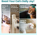 Catnip Spray with Silvervine, Cat Attract Spray for Scratching Post