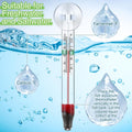 Dreyoo 2 Pack Floating Aquarium Thermometers, 0-43°C/32-110°F