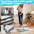 Vivifying Carpet Rake Pet Hair Remover Set, 56" Handle + 2 Handheld Tools