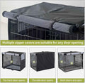 Dog Crate Cover 48 inch Built-in Anti-Freezing Felt,Only Cover