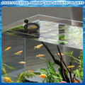Magnetic Fish Feeding Ring, Automatic Turtle Feeder for Aquarium Floating Aquarium Feeder Self-Adjusting to Water Level,