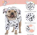 DELIFUR Dog Halloween Dalmatian Costume - Adorable Dog Hoodies for Small Medium Pet Cute Animal Clothes Cosplay Sweatshi