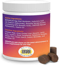 MOVOFLEX Soft Chews Hip and Joint Support Supplement for Medium Dogs - 60 Count By Virbac