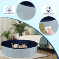Cat Birthing Box,Whelping Box for Cats,Cat Birthing Nesting Boxs,Whelping Pool,Pet Birth Supplies,Foldable Cates Bath Pool,Convenient Storage, Easy to Clean，Can be Used Indoors or Outdoors