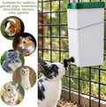 Rabbit Water Bottle 33.8oz, Hanging Small Pet Water Dispenser for Bunny/Guinea Pig