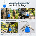QUELIEN Dog Collar Light, Clip On LED Dog Light for Night Walking, High Visibility Light Up Dog Collar Accessory with 2 