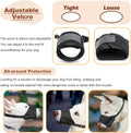 HEELE Dog Muzzle,Soft Nylon Muzzle Anti Biting Barking Chewing,Air Mesh Breathable Drinkable Adjustable Loop Pets Muzzle