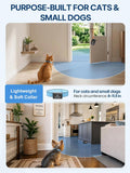 MIMOFPET Wireless Cat Barrier - Mini Outdoor Indoor Pet Barrier with Adjustable Safe Static Intensity,Adjustable Range u