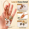 Shih Tzu Dog Hair Keychain, Pet Fur Keepsake, Dog Fur Keepsake