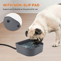 NAMSAN Small Heated Water Bowl for Cats Outdoor, 1L Heated Dog Bowl, Hanging Chicken Water Heater, Provides Drinkable Wa