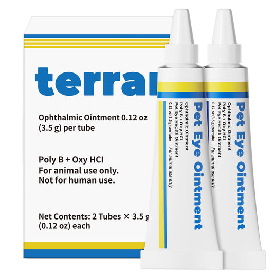 DURVMED Pet Eye Care Cream for Cats, Dogs, Horses & Birds | Helps Clean Around Eyes, Supports Comfort & Moisture | Double Pack (2 x 3.5 g)